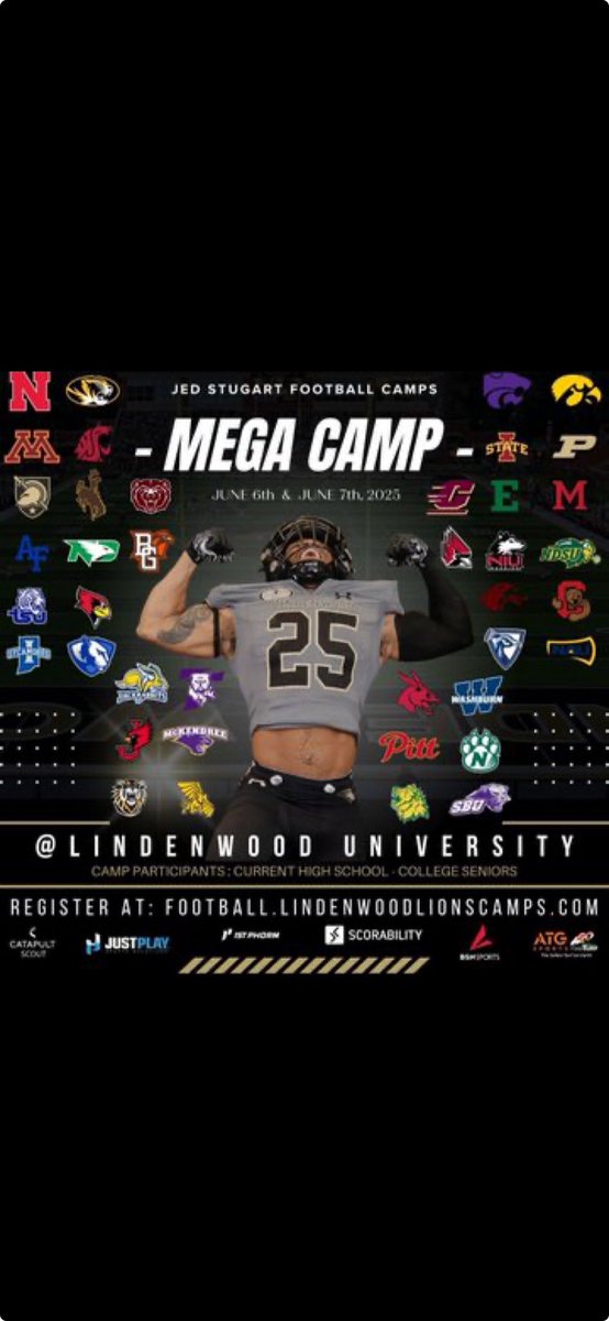 Levi Harris (@leviharris0) on Twitter photo Excited to be attending the Lindenwood Mega Camp! Friday Session 3 at 4pm!!
<a href="/elks_recruits/">Elk River HS Football Recruiting</a> @jprockmo <a href="/PrepRedzoneMN/">Prep Redzone Minnesota</a> <a href="/OJW_Scouting/">PrepRedzone Oliver</a> <a href="/AllenTrieu/">Allen Trieu</a> <a href="/NWahlScouting/">Nate Wahl</a> Excited to be attending the Lindenwood Mega Camp! Friday Session 3 at 4pm!!
<a href="/elks_recruits/">Elk River HS Football Recruiting</a> @jprockmo <a href="/PrepRedzoneMN/">Prep Redzone Minnesota</a> <a href="/OJW_Scouting/">PrepRedzone Oliver</a> <a href="/AllenTrieu/">Allen Trieu</a> <a href="/NWahlScouting/">Nate Wahl</a>