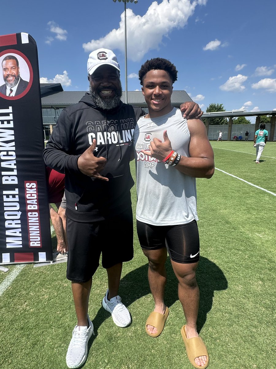 Malachi Drayton ‘26 💥 (@malachi_dray) on Twitter photo Had a strong camp at South Carolina today <a href="/GamecockFB/">Gamecock Football</a> <a href="/CoachBlack10/">Marquel Blackwell</a> <a href="/CoachSBeamer/">Shane Beamer</a> <a href="/NafoFalconsFB/">NAFO_Football</a> <a href="/Jake_Bentley_/">Jake Bentley</a> <a href="/Coach_Hassett/">Dillon Hassett</a> Had a strong camp at South Carolina today <a href="/GamecockFB/">Gamecock Football</a> <a href="/CoachBlack10/">Marquel Blackwell</a> <a href="/CoachSBeamer/">Shane Beamer</a> <a href="/NafoFalconsFB/">NAFO_Football</a> <a href="/Jake_Bentley_/">Jake Bentley</a> <a href="/Coach_Hassett/">Dillon Hassett</a>