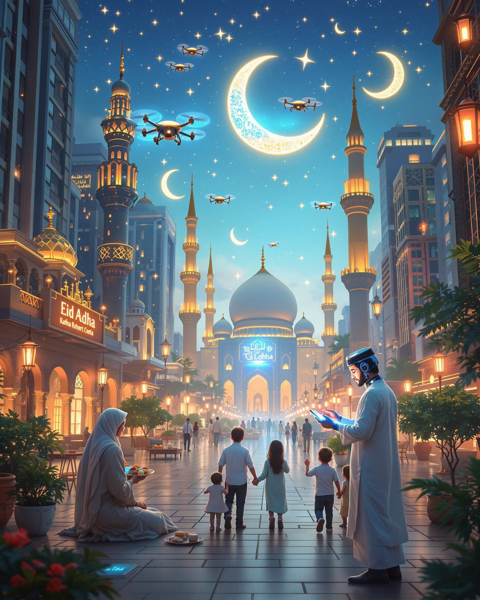 MagicShot_ai's tweet image. ✨ Celebrating Eid al-Adha in the age of AI 🌙
Tradition meets technology as we honor faith, family, and the future.
May your Eid be filled with peace, purpose, and innovation.

#EidAlAdha #AIandTradition #MagicShotAI #FutureOfFestivals #EidMubarak2025