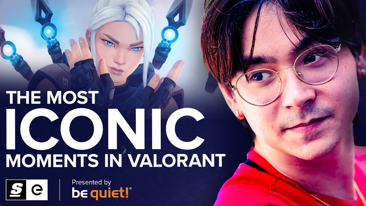 The Most ICONIC Moments in Valorant History PREMIERING NOW!

WATCH: youtube.com/watch?v=On2bGa…

Sponsored by <a href="/bequietofficial/">be quiet!</a> - Check out amazon.com/bequiet for their full product selection.

#Valorant #esports #ad