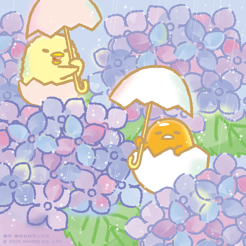 gudetama_sanrio's tweet photo. カラ傘〜 https://t.co/YhTGkRhUjE