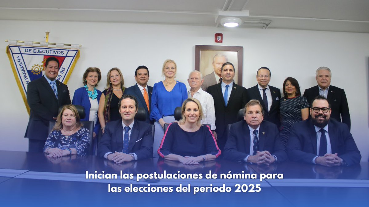 🗳️ ¡Inician las postulaciones de nómina!
Damos inicio al proceso electoral para el periodo 2025 en APEDE.

#EleccionesAPEDE2025