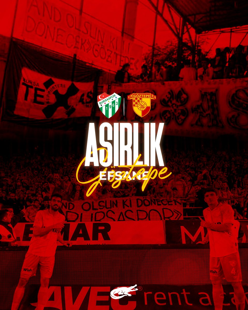 🐊🐦‍🔥 Dost kulübümüz Göztepe'nin kuruluşunun 100. yıldönümü kutlu olsun! 

Nice yıllara #AsırlıkEfsane!