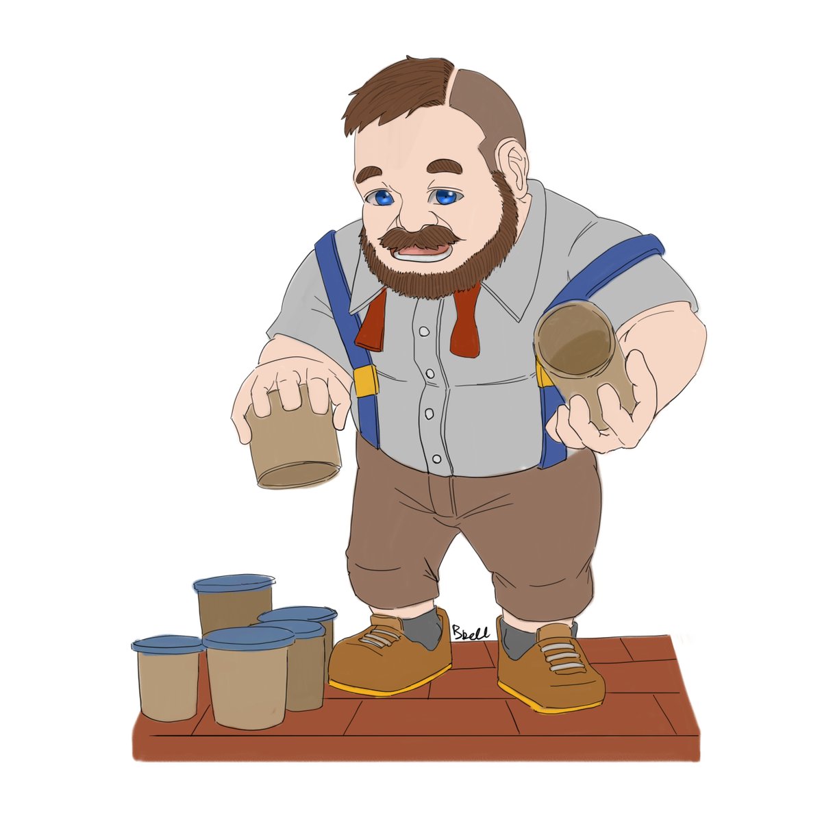 BrellSerilis's tweet photo. 還是 po 點清淡草莓口味的(到底在講什麼)
#DwarfCharacter #urbandwarf #urbanlife #illustration #UrbanFantasy #DwarfArt #CharacterDesign https://t.co/bq71h3Ppvi