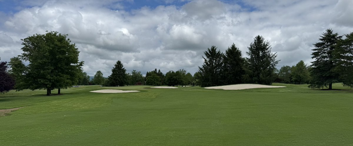 Sometimes golf design &amp; construction takes you to some unique courses. Having a ton of fun with a full bunker renovation at a private residence in Upperville, VA!