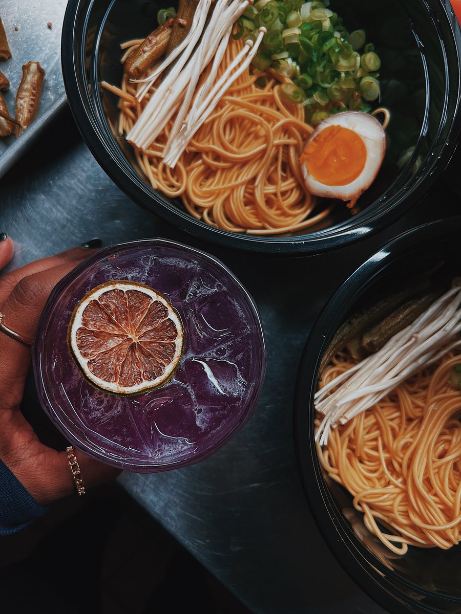 2Birds drinks X Imani’s ramen