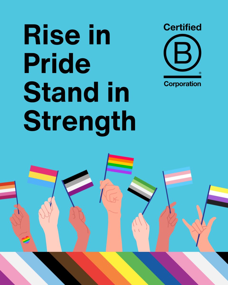 blocalmb's tweet image. 🏳️‍🌈✨This Pride Month, we're celebrating the 2SLGBTQIA+ community's incredible contributions in Manitoba and across Canada. “Rise in Pride, Stand in Strength” says it all. As Manitoba’s B Corp network, we're proud to support a diverse, inclusive economy where everyone belongs.