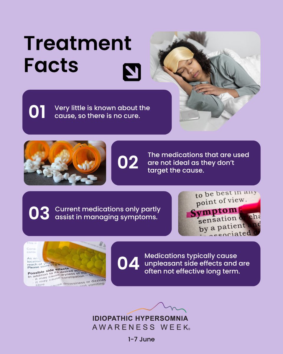 Idiopathic Hypersomnia is a chronic neurological sleep/wake disorder that often doesn’t respond well to current treatments. Many people continue to struggle with debilitating symptoms.

People with IH deserve better understanding, more effective treatments, and improved outcomes.