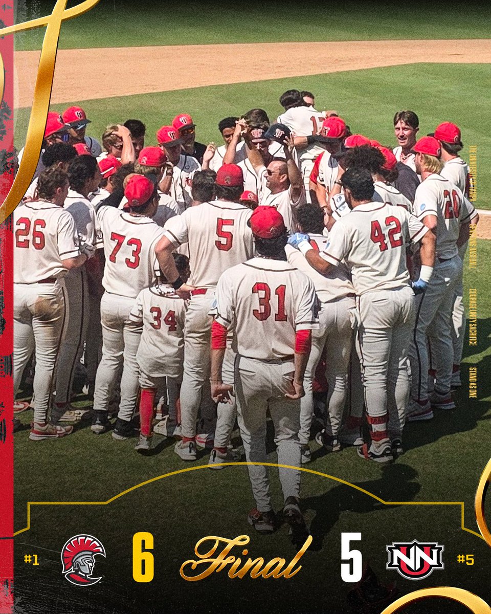 This story isn't over yet!

#TampaBaseball⚾️ #StandAsOne🛡️