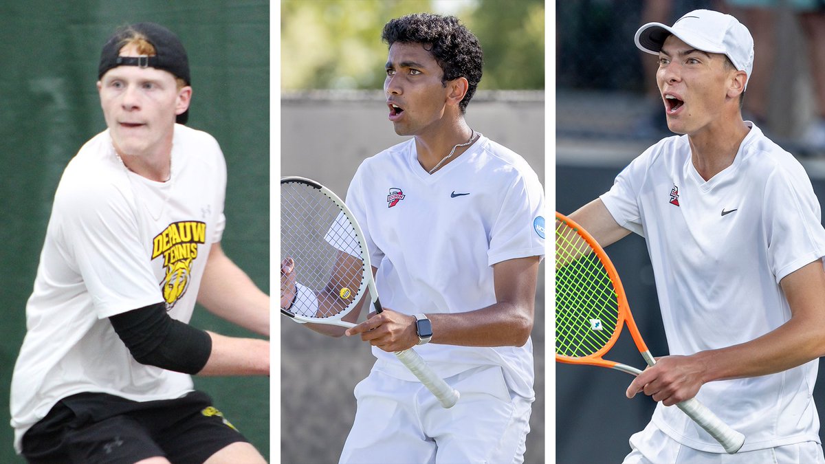 🚨 All-American Alert 🚨

Congratulations to Denison’s Green and Shah, along with DePauw’s Buelte, on being named Academic All-Americans by @collsportscomm! 

#NCACPride | #HomeofScholarAthletes

📝 Haiden Diemer-McKinney, Wabash '26
📰 tinyurl.com/msz7fj62