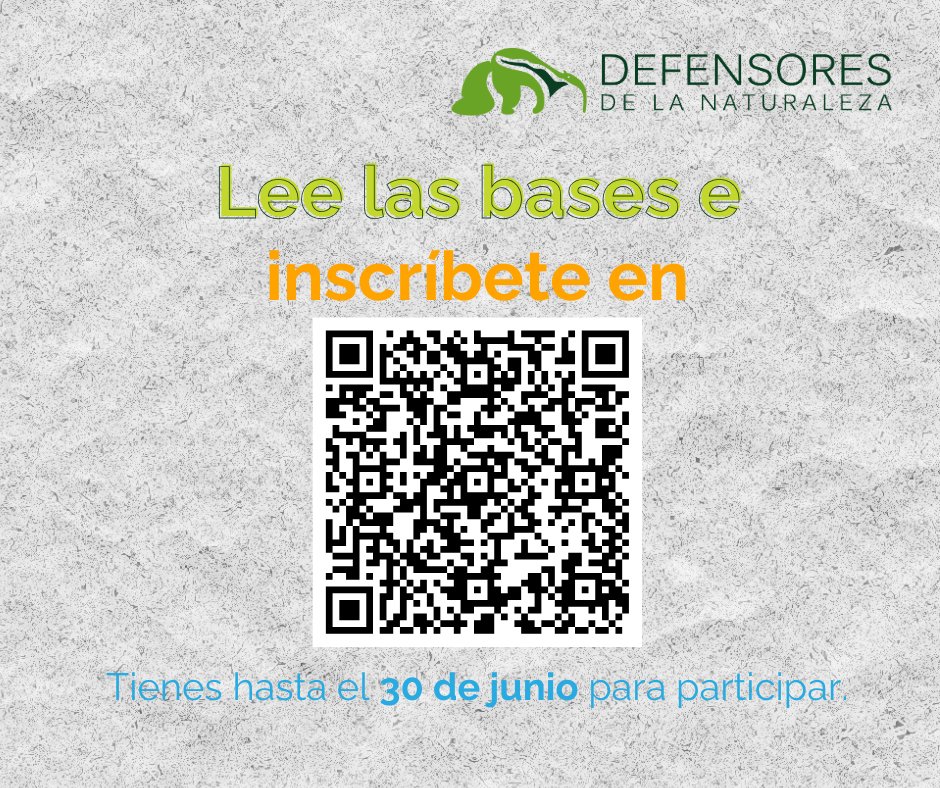 ¡No te olvides de participar en el concurso fotográfico!
🛠️ ¡Asegúrate de que tu foto cumpla con los requisitos!
✅ Formato horizontal 30x20 cm
✅ 300 DPI
✅ JPG o TIFF
✅ RGB
✅ Relación de aspecto 3:2
✅ Nombre del archivo: EJEMPLO-FAUNA1
Inscríbete en bit.ly/ConcursoFotogr…
