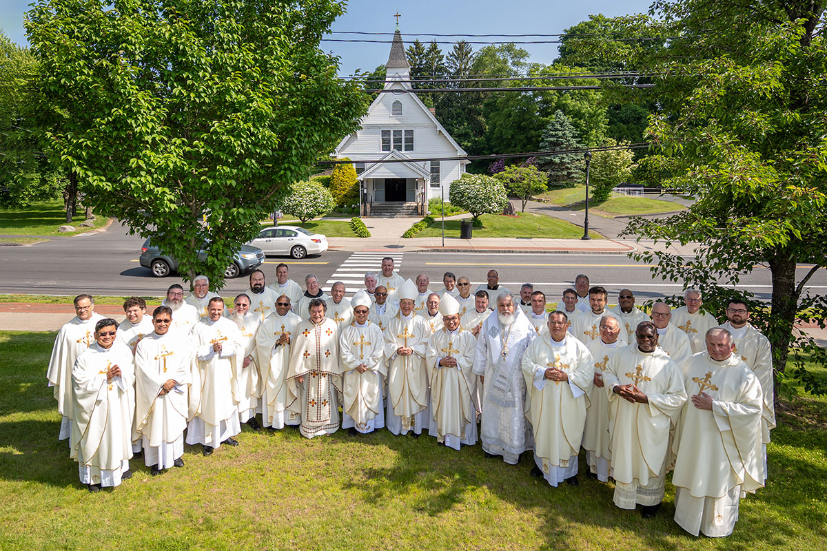 More than 40 state chaplains are in New Haven, Connecticut, for a State Chaplains Meeting June 4-7, coinciding with the annual Organizational Meeting of State Deputies. The visit to Connecticut included a pilgrimage to several sites related to the life and ministry of Blessed