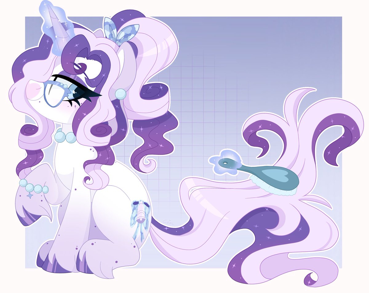 Art trade with <a href="/fizzlefer/">fizzy! | bitter glitter</a> ✨💕

#mlp #brony #mylittlepony