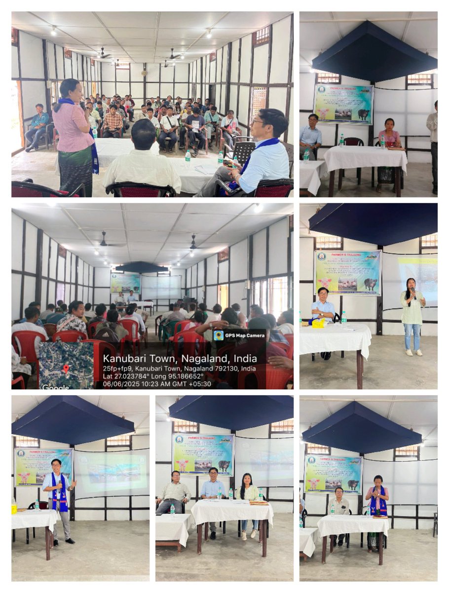 Skill development training on modern piggery farming concludes at Kanubari. Farmers expressed gratitude for such initiatives and vows to adopt scientific methods of piggery farming. <a href="/MyGovArunachal/">MyGov Arunachal Pradesh</a> <a href="/wangsu_d/">Gabriel D. WANGSU</a> <a href="/ArunachalCMO/">CMO Arunachal</a> <a href="/CSArunachal/">CS Arunachal</a>