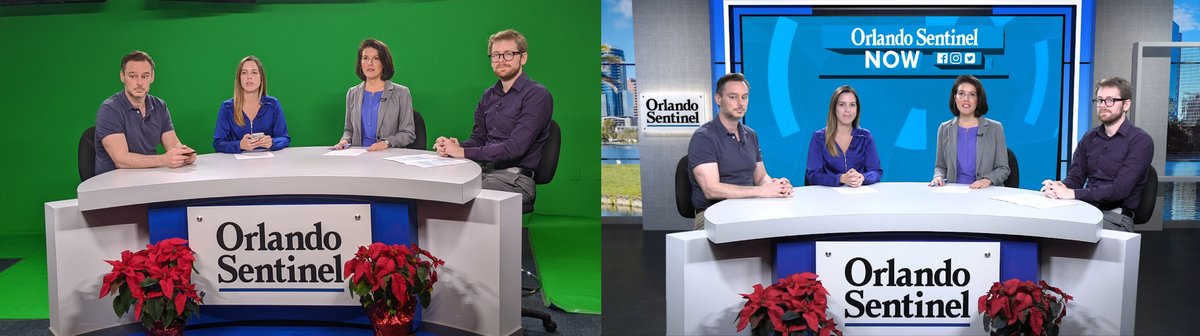 Virtual and hybrid sets are a cost-effective #broadcast solution for first-time broadcasters and smaller-scale organizations. Here's one we really love that was created for @OrlandoSentinel. Contact FX today to discuss one for your team!

fxgroup.tv/broadcast/onli…

#setdesign