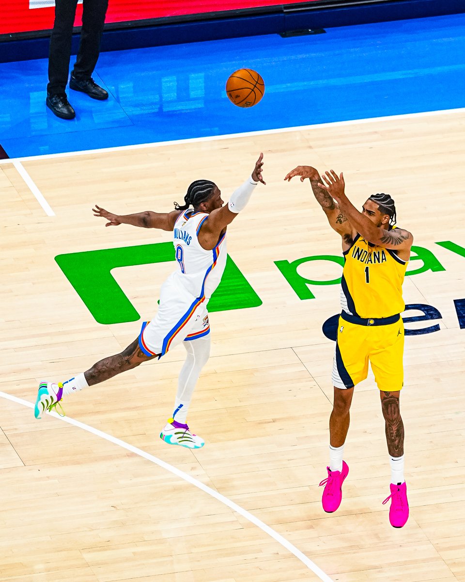 Obi Toppin's 5 triples in Game 1 ties him for the second-most 3PM in a Finals debut in NBA history 🔥🔥🔥🔥🔥

he finished with 17 PTS (5 3PM), 5 REB &amp; 2 AST in 25 minutes off the bench.