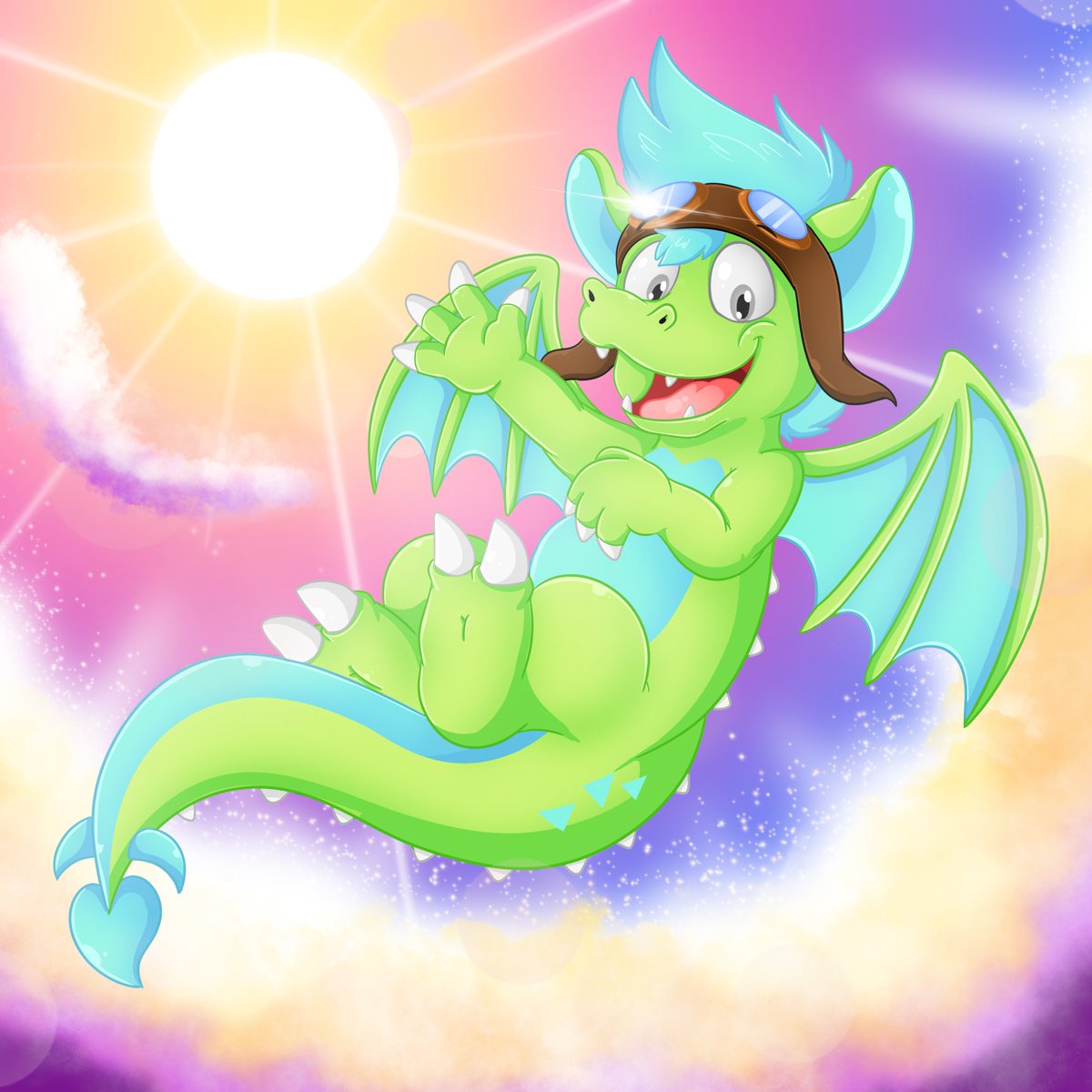 King of the Clouds
Commission for <a href="/RyuCas5/">RyuCas</a> 
Thank you for your support!!!!😄😄