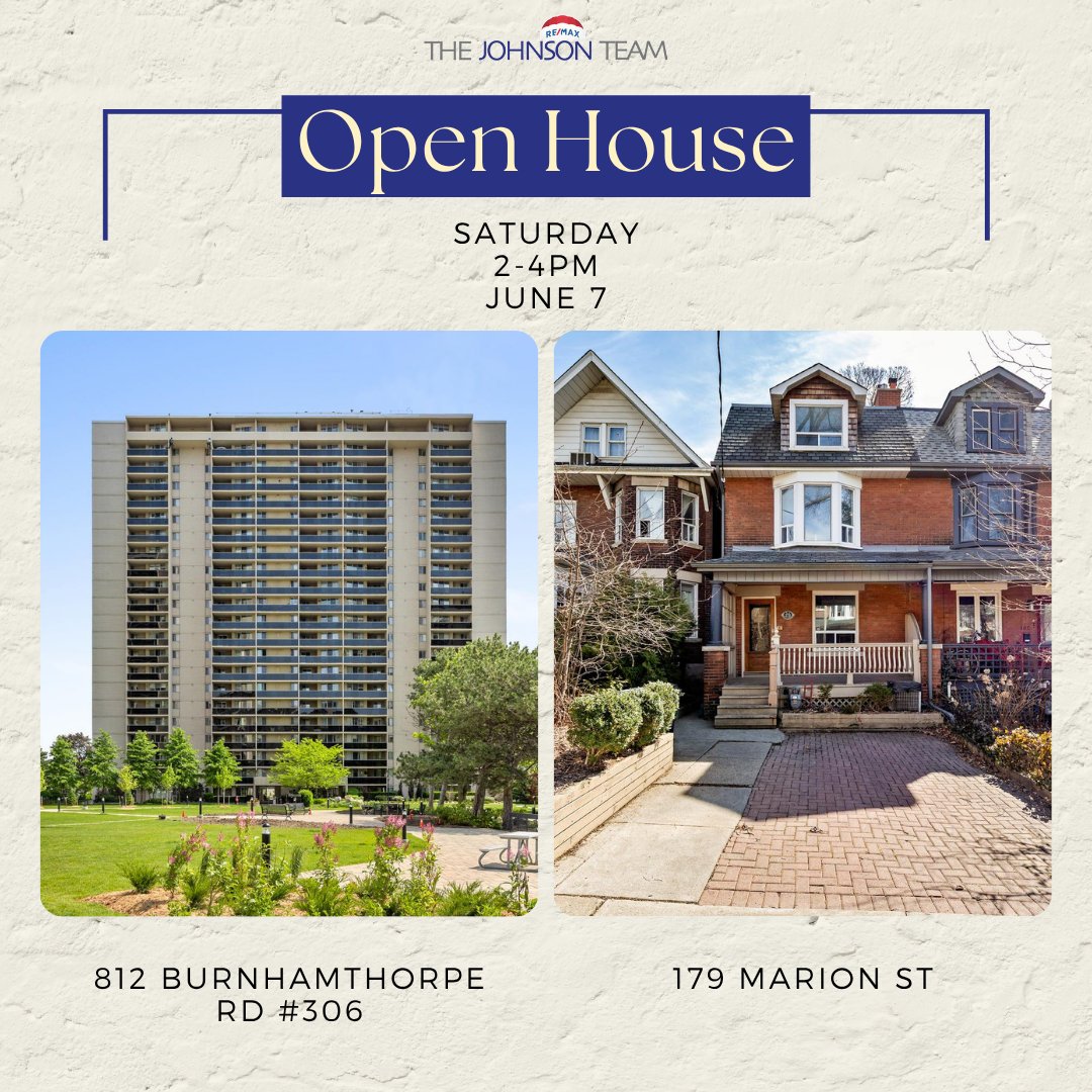 thejohnsonteam's tweet photo. Envisioning a fresh place to call home? 🏡✨ Check out our open houses happening this week, with locations from Milton to Durham! Whether you desire quaint nooks or roomy atmospheres, we have options for all preferences. Your ideal living space could be just a swipe away! 💫 https://t.co/pkk6bI3hta