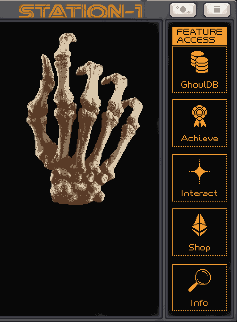 Quinterrible's tweet image. I&apos;m working to create immersive, tactile interfaces for you all to enjoy, and I&apos;m having fun.

If you want stay in the loop, and play with the end result, as well as other interactive experiences we&apos;re cooking up - follow me, @B_M_A_S_ and @BasedGhouls.

Together, into the future