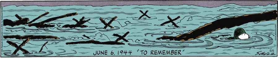 We remember #DDay, just as <a href="/Snoopy/">PEANUTS</a> always did. May we live lives worthy of their sacrifice.