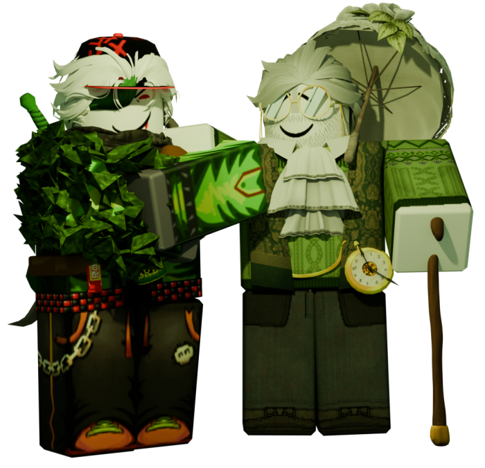 MxZapz's tweet photo. render of my griefer cosplayer with my gf's mayor thaniyel cosplay ... #BlockTales #blocktalesgriefer https://t.co/9PqnlNjo0C