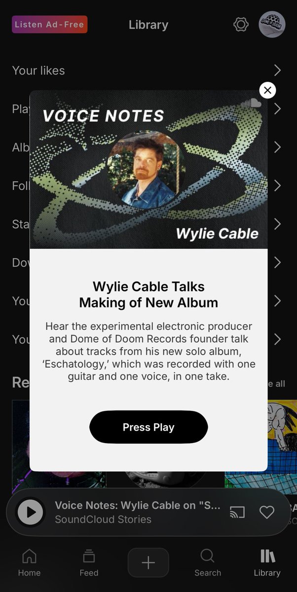 If you happen to run into one of my enemies tonight, give them a hug, buy them a drink. They’ve never suffered like this. 

My ass is literally on the front page of the <a href="/SoundCloud/">SoundCloud</a> app 

SoundCloud Voice Notes Exclusive Interview: soundcloud.com/soundcloud-sto…