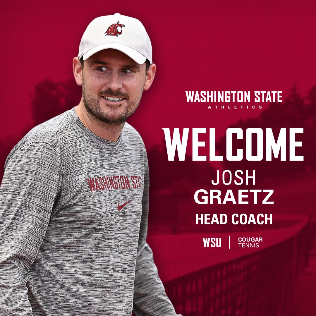 Please join us in giving a HUGE welcome to our new Head Coach, Josh Graetz! We're thrilled to have you lead the program. 

📰  shorturl.at/m8aDZ 

#GoCougs