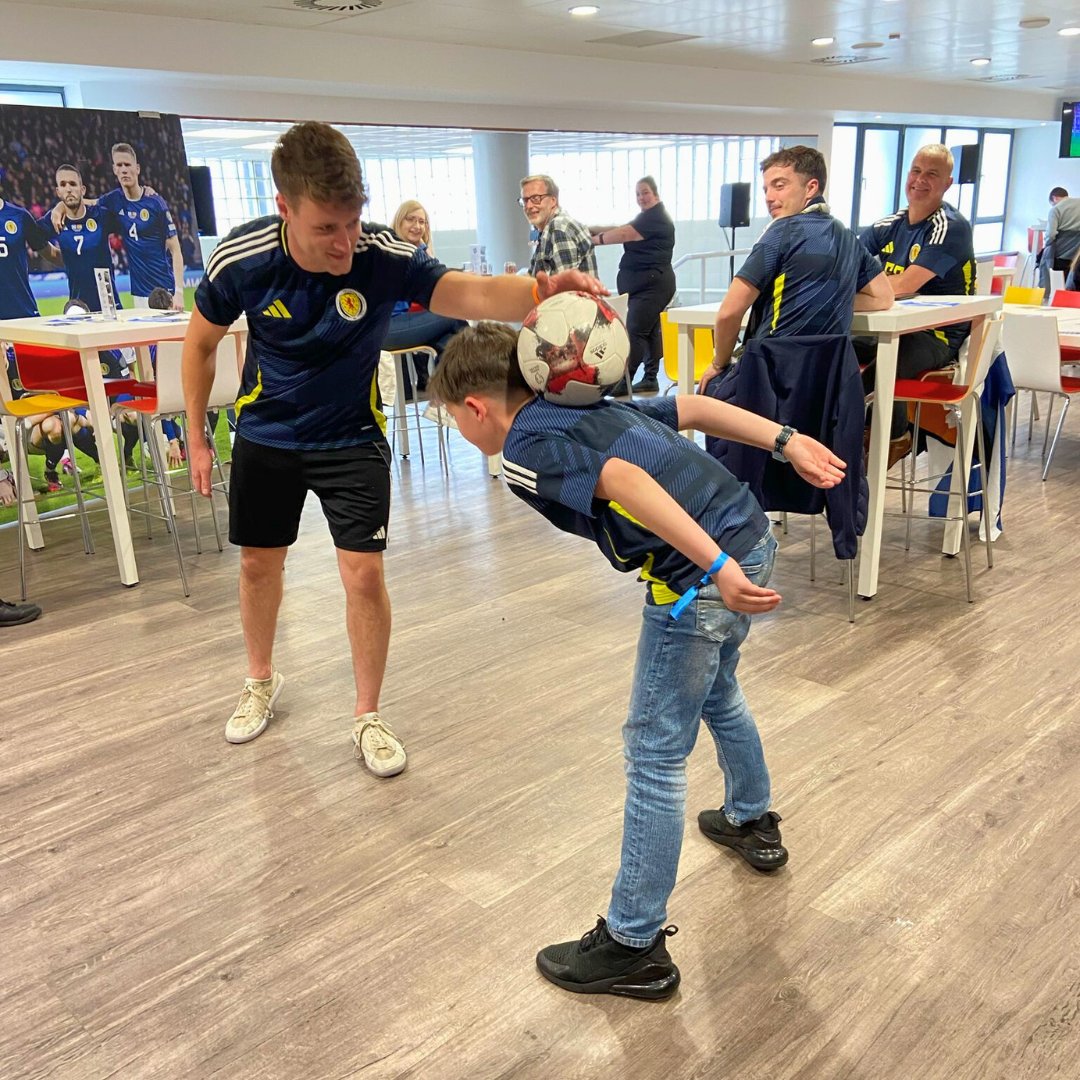 We hope all our guests enjoyed their #HampdenHospitality experience with pre-match insight from our guest speaker Steven Naismith joined by MC Keith Downie, scrumptious food, and our amazing football freestylers! ⚽🏟️🏴󠁧󠁢󠁳󠁣󠁴󠁿🇮🇸