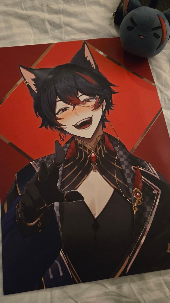 Merry isn't at the Dokomi, but thanks to <a href="/elfboi_/">Theo🗡️</a> I was able to buy a beautiful artwork of him!
Thank you so much!!! 🐶❤️
#Merryweather