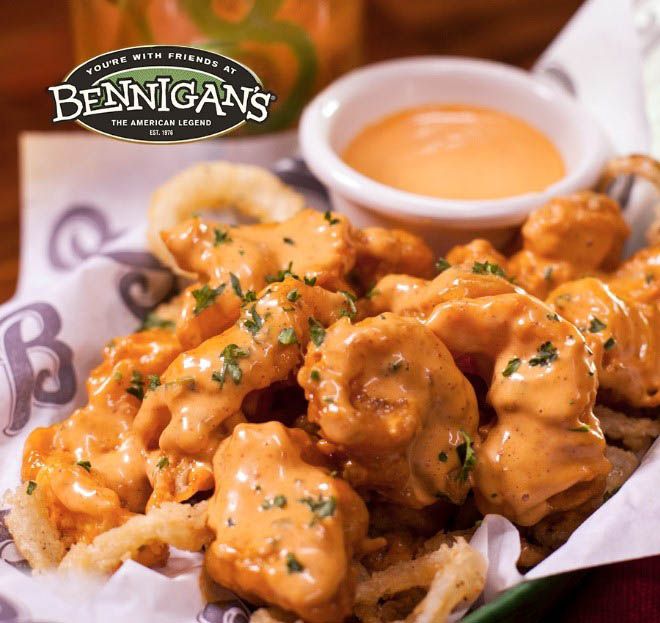 🦐 Bold. Crispy. Crave-worthy.
Sheela’s Sriracha Shrimp brings 12 golden-fried shrimp tossed in spicy Dynamite dressing—with extra on the side.
Big flavor, big portions, real value.
Only at Bennigan’s. 💚 #StPaddysEveryday #ShrimpLovers #BangForYourBite #LegendaryFlavor