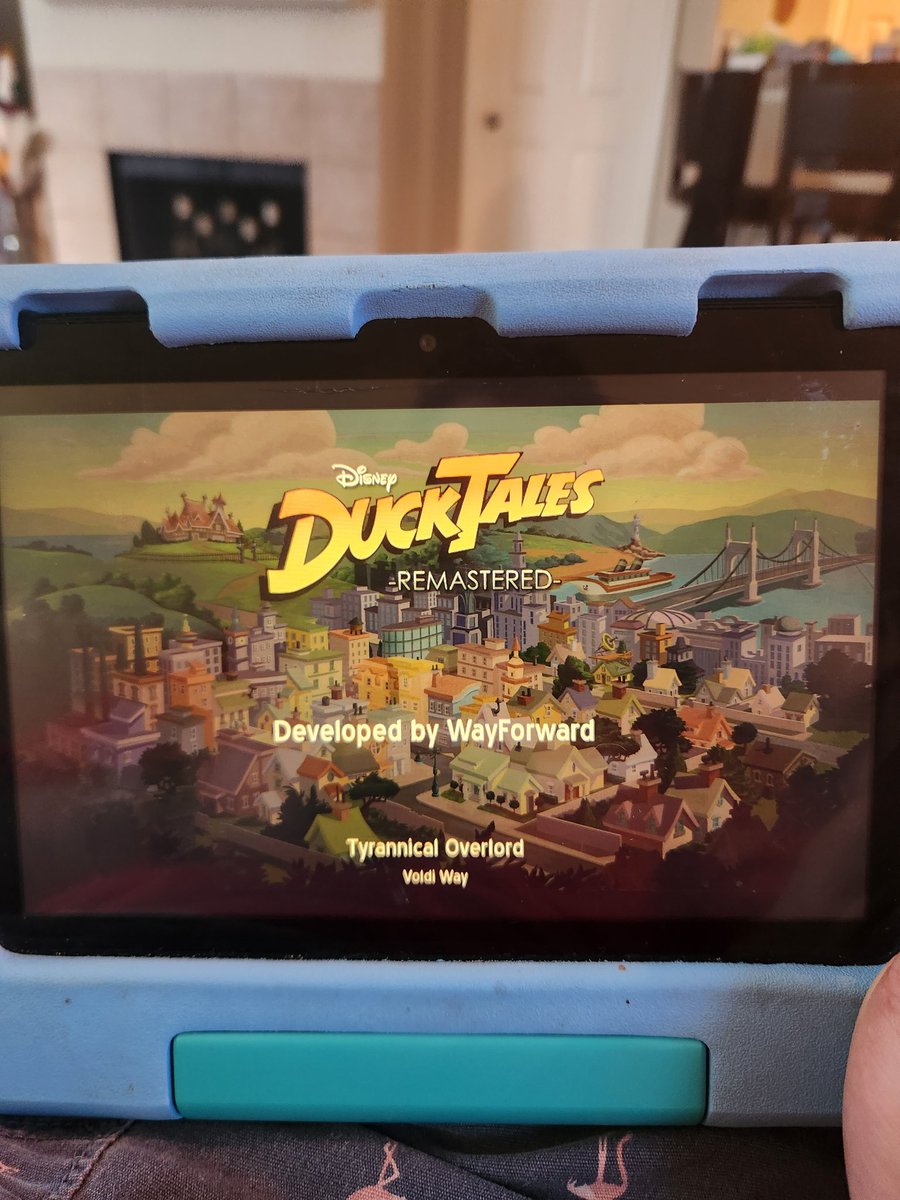 I beat Ducktales remastered on my daughter's tablet. 🔥😎

It was a cool game. For sure.

✅️Cool graphics and atmosphere
❌️Touch screen controls