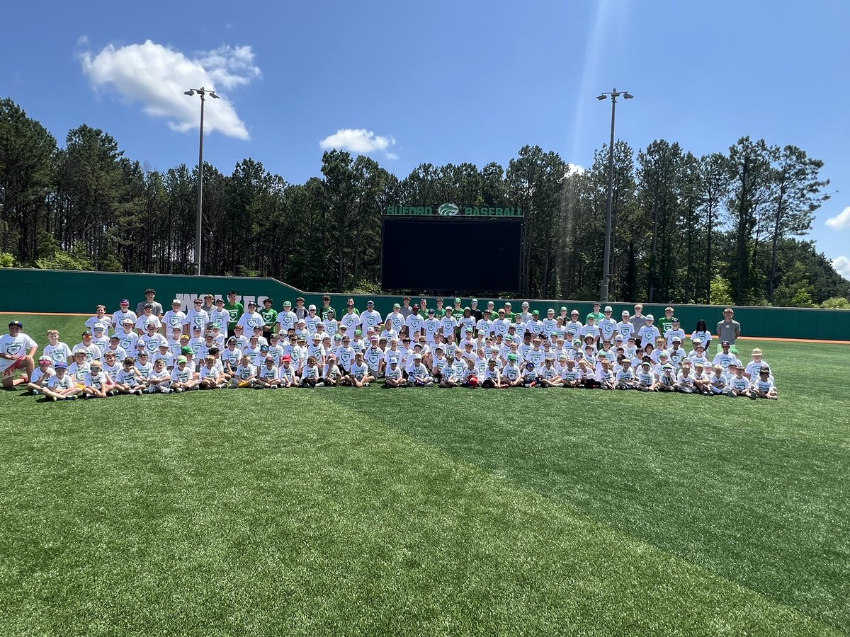 Another great Buford Baseball Camp in the books!!! Loved having all of our future Wolves out with us all week!!! #Family #GoWolves #CCC #ForTheCity