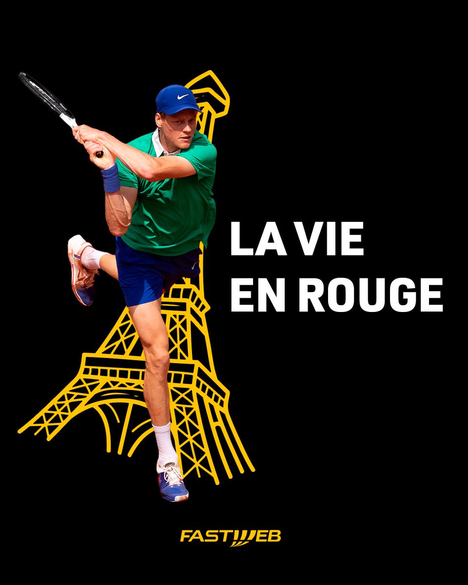 FASTWEB (@fastweb) on Twitter photo Un anno dopo, a Parigi è ancora semifinale. Ma non è la stessa storia. Chi sceglie la propria strada, ogni volta la percorre in modo diverso. E noi la riconosciamo: è quella di chi crede nel futuro e non si ferma. Avanti così, <a href="/janniksin/">Jannik Sinner</a> 🦊 Un anno dopo, a Parigi è ancora semifinale. Ma non è la stessa storia. Chi sceglie la propria strada, ogni volta la percorre in modo diverso. E noi la riconosciamo: è quella di chi crede nel futuro e non si ferma. Avanti così, <a href="/janniksin/">Jannik Sinner</a> 🦊