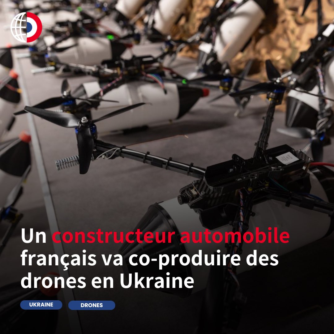 OpexNews (@opexnews) on Twitter photo 🇫🇷🇺🇦 Annonce forte du ministre <a href="/SebLecornu/">Sébastien Lecornu</a> au micro de <a href="/margothaddad/">✦ Margot Haddad ✦</a>.
Un géant de l’auto français va produire des drones en #Ukraine avec une PME de la #BITD.
Objectif : fusionner le génie tactique ukrainien avec la puissance industrielle tricolore.
En savoir plus 🔗 🇫🇷🇺🇦 Annonce forte du ministre <a href="/SebLecornu/">Sébastien Lecornu</a> au micro de <a href="/margothaddad/">✦ Margot Haddad ✦</a>.
Un géant de l’auto français va produire des drones en #Ukraine avec une PME de la #BITD.
Objectif : fusionner le génie tactique ukrainien avec la puissance industrielle tricolore.
En savoir plus 🔗