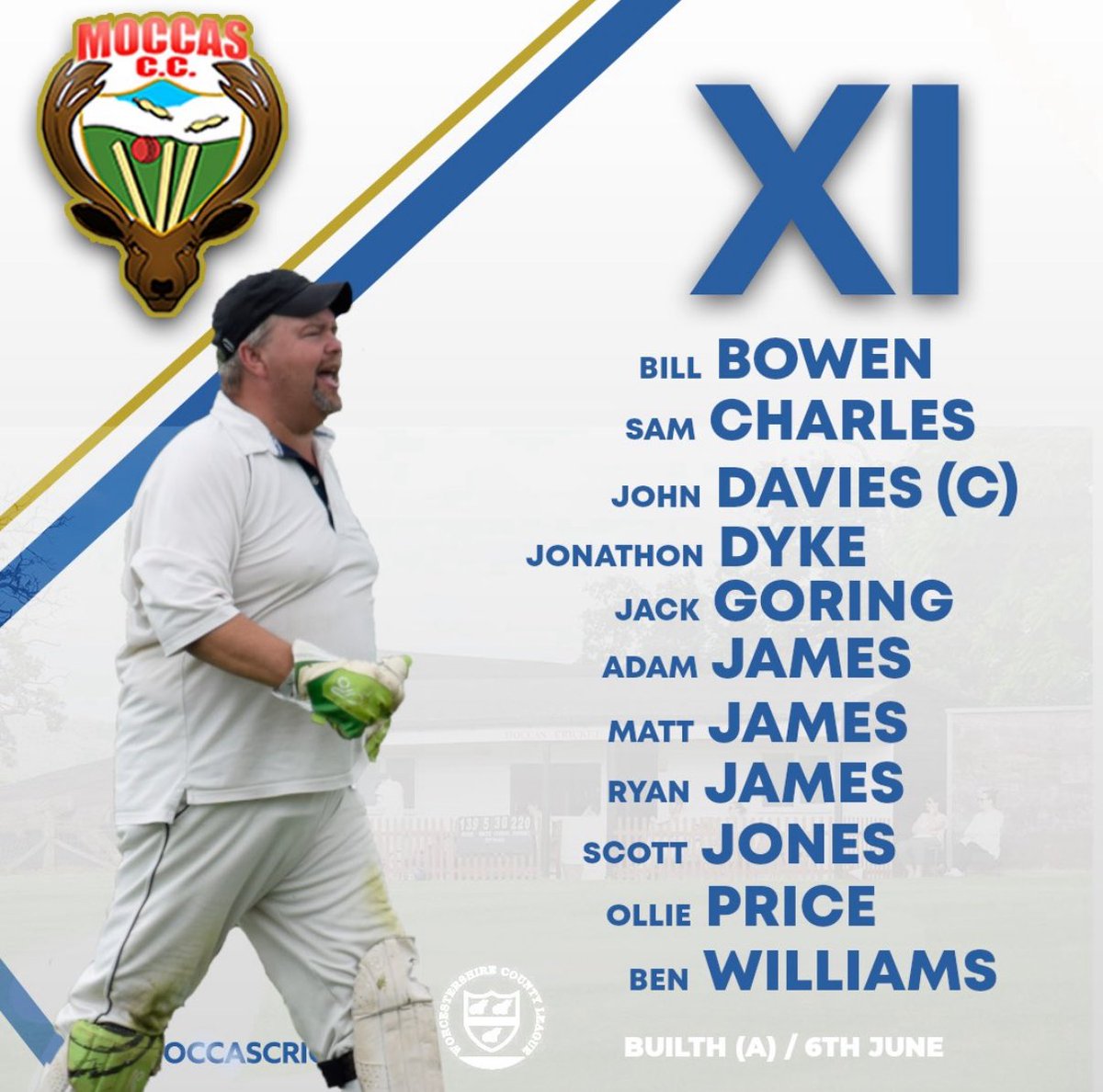 Moccas Cricket Club (@moccascc) on Twitter photo Itβs a BIG weekend for us as we head out on our first ever tour!! Weβre leaving Sunday morning to face <a href="/LlanarthCC/">Llanarth CC π³</a> before the short trip to <a href="/AbergavennyCC/">AbergavennyCC πππ</a> for T20 action Monday night.
But first we must attend to league business travelling to <a href="/BuilthCricket/">Builth Wells Cricket Club</a> if the rain holds off Itβs a BIG weekend for us as we head out on our first ever tour!! Weβre leaving Sunday morning to face <a href="/LlanarthCC/">Llanarth CC π³</a> before the short trip to <a href="/AbergavennyCC/">AbergavennyCC πππ</a> for T20 action Monday night.
But first we must attend to league business travelling to <a href="/BuilthCricket/">Builth Wells Cricket Club</a> if the rain holds off