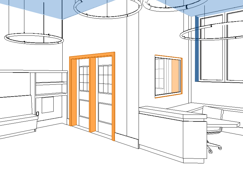 Loci Architecture is leading infrastructure upgrades at Brooklyn Prospect Downtown, including renovated bathrooms, new ventilation &amp; water systems, refreshed flooring, a reimagined lobby, and science lab improvements—designed with students in mind. Pictured: early color studies.
