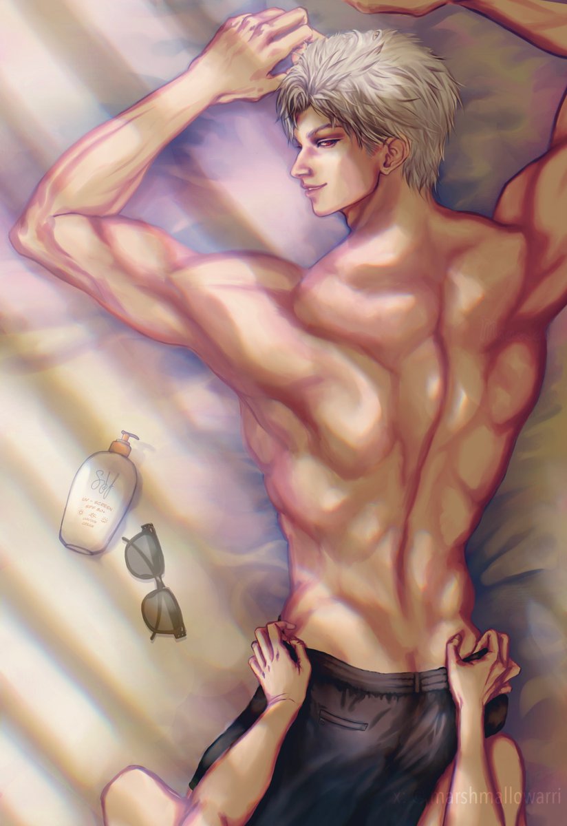 marshmallowarri's tweet image. Remember to put some sunscreen on your husband before you go sunbathing 😌☀️

Like and rt are highly appreciated 🙏

#Sylus #sylusmc #sylusloveanddeepspace #LoveandDeepspace 
#秦彻