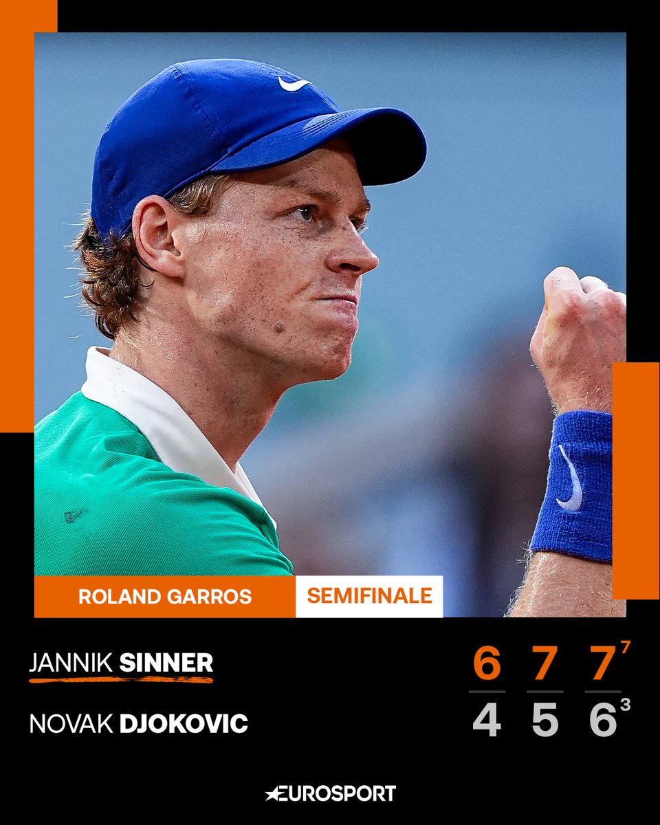 angvtond's tweet photo. Lui è l'orgoglio dell'#Italia #RolandGarros 

Altri sono la vergogna #NorvegiaItalia https://t.co/blogWrkxGa
