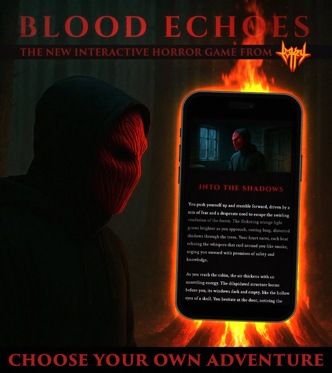 Brand new Lo Key choose your own adventure game, including an original score by Lo Key himself, as well as a new commemorative t shirt that includes a free download of the score! This guy is having just an insane year! Peep it all at Enter Shadowland Dot Com.