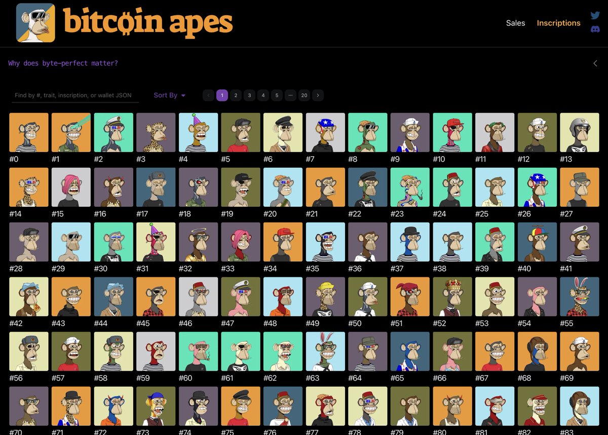 Did you know - it’s possible to trade Bitcoin Apes on Magic Eden?? 🪄✨ 🧵