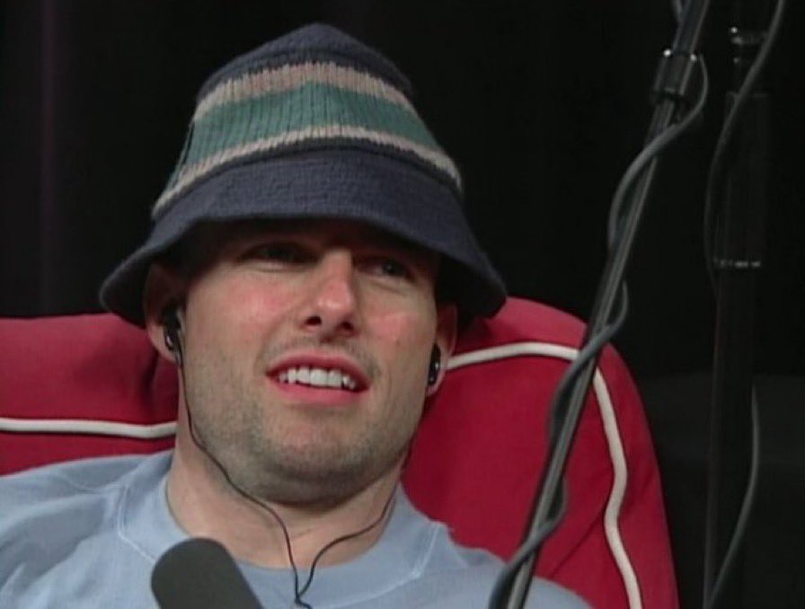 Tom loves him a fuckass hat