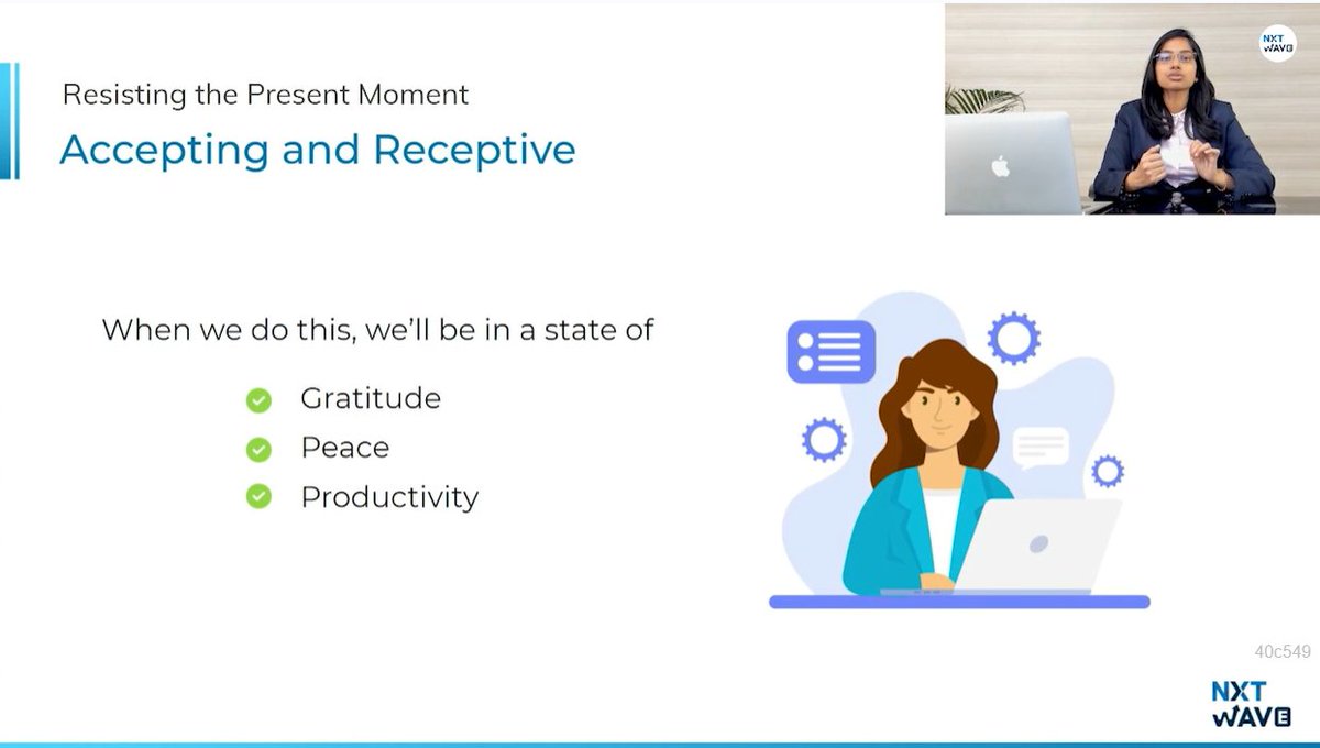 kameravikas's tweet image. **𝗧𝗼𝗱𝗮𝘆𝘀 𝗧𝗼𝗽𝗶𝗰**: Major Growth Blockers

**𝗞𝗲𝘆 𝗧𝗮𝗸𝗲𝗮𝘄𝗮𝘆s**

♦ Major Growth Blockers
1. Resistance
2. Comfort Zone
3. Fixed Mindset

♦ Resistance
* The act or power of resisting, opposing, or withstanding

#NxtWave #CCBP #CCBPAcademy #XPMIntermediate #XPM