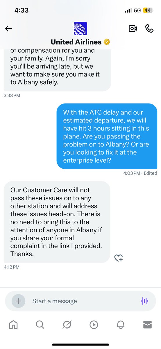 CribCO13's tweet photo. @united you should be ashamed of yourselves. A $15 meal voucher? How about refunding the flights to all your passengers who are in this mess due to your incoming delayed flights that is not weather related? #unitedairlinesfail #unitedairlinessucks https://t.co/vh3nOZJbja