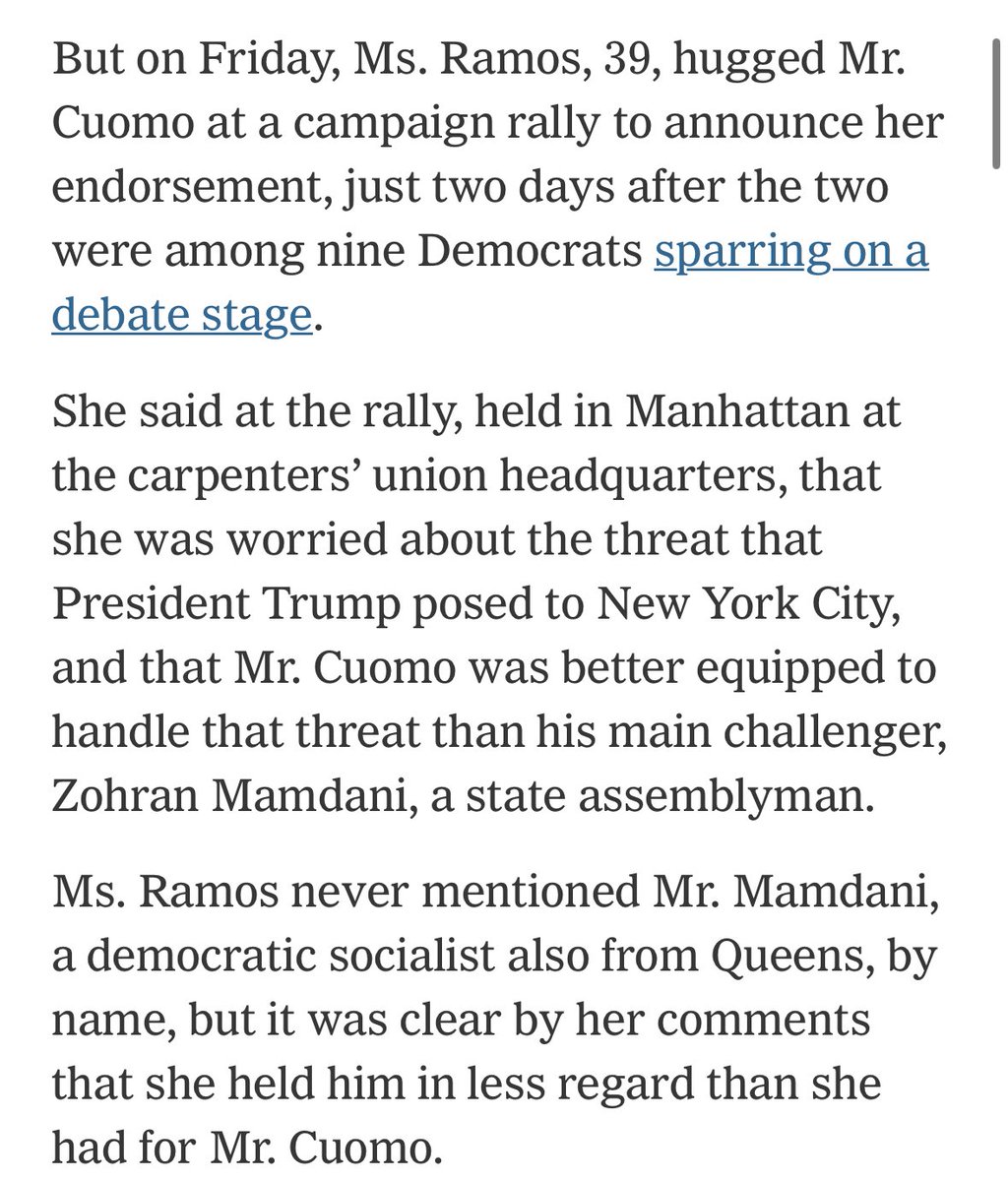 🧐 

Anyway rank <a href="/ZohranKMamdani/">Zohran Kwame Mamdani</a> #1 NYC