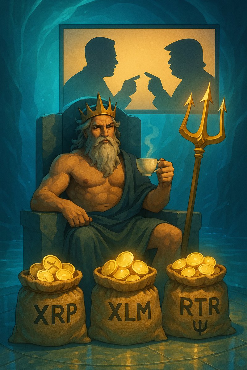 Reflectrtoken's tweet image. Elon &amp;amp; Trump beefin’ like it’s WWE 🍿

Poseidon?
Sippin’ his tea, watching the heavyweights swing. ☕️
His Reflectr bags?Printing $XRP &amp;amp; $XLM on autopilot. 🔱

Arbitrage Engine doesn’t care who’s in office.
It just prints.

#Reflectr #RTR #PassiveIncome #ArbitrageEngine