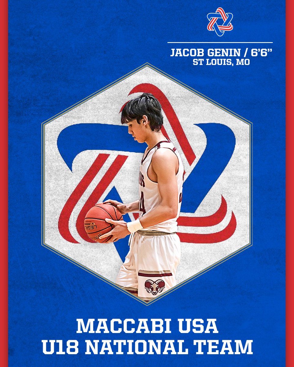 MaccabiU18Hoops's tweet image. Jacob Genin - MO