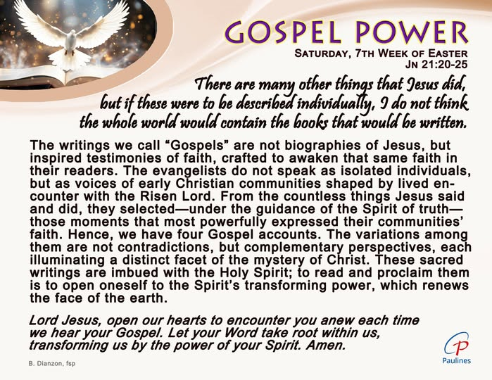 NellyADN"ALDUB/MAICHARD4EVER" (@nellygbasco) on Twitter photo GOSPEL POWER
June 7, Saturday, 7th Week of Easter
Jn 21:20-25
1st Reading- Acts 28:16-20, 30-31
<a href="/aldenrichards02/">Alden Richards</a> <a href="/mainedcm/">Maine Mendoza</a>
ADN & ALDUB STRONGER TOGETHER
NO TO SOLO PROJECTS
ALDUB Pa Rin
#BOYCOTTEatBulaga1550 GOSPEL POWER
June 7, Saturday, 7th Week of Easter
Jn 21:20-25
1st Reading- Acts 28:16-20, 30-31
<a href="/aldenrichards02/">Alden Richards</a> <a href="/mainedcm/">Maine Mendoza</a>
ADN & ALDUB STRONGER TOGETHER
NO TO SOLO PROJECTS
ALDUB Pa Rin
#BOYCOTTEatBulaga1550