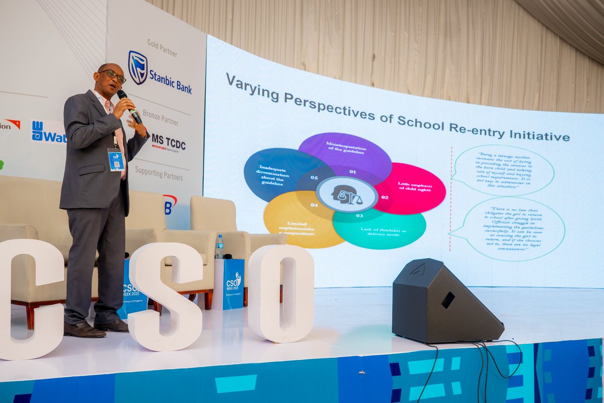 HakiElimu's tweet image. During #CSOWeek2025, @HakiElimu had the opportunity to present findings from its 2024 study titled: “Experiences and Practices of Reintegrating Teenage Mothers into Formal Secondary Schools in Tanzania.”

The presentation offered a deep and human-centered perspective on the…