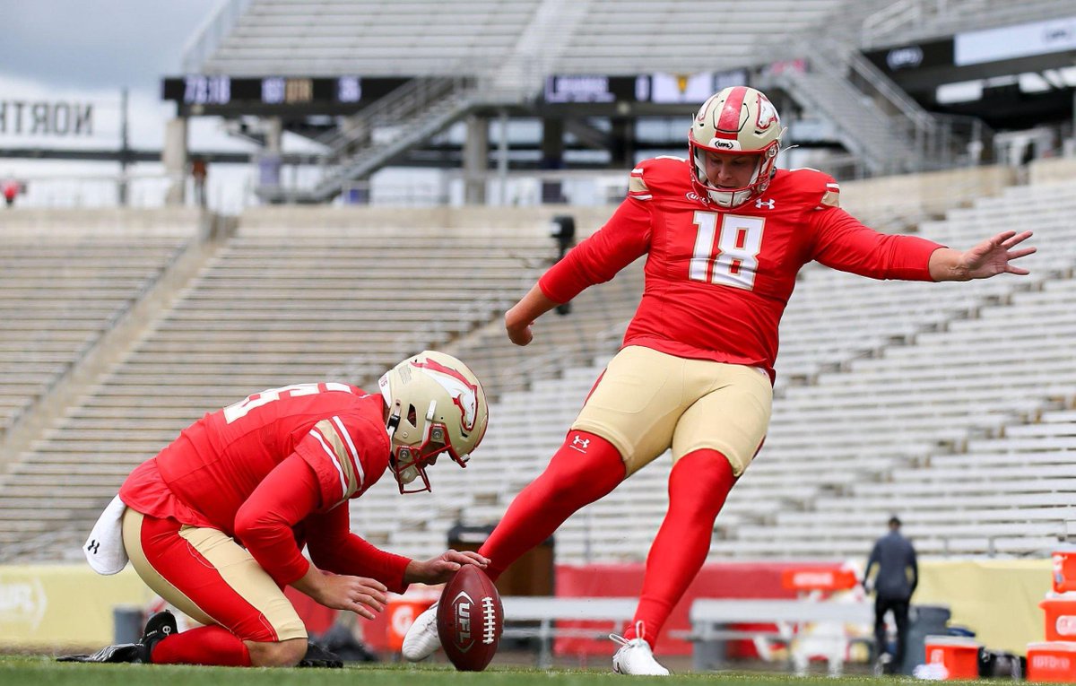 NoahBeauso's tweet image. Top 5 @PFF Graded Kickers - Week 10;

1. Harrison Mevis (BHAM) - 70.8
2. B.T. Potter (MICH) - 66.0
3. Lucas Havrisik (ARL) - 64.0
4. Chris Blewitt (HOU) - 63.4
5. Rodriogo Blankenship (STL) - 62.3
#UFL | #BetweenTheGoalposts