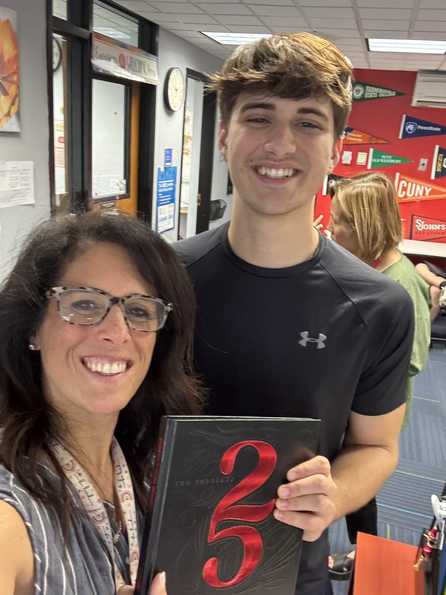 MiriamShevlin's tweet photo. For the past five years, I have had the pleasure of being in the building with my son and his classmates. Under this roof, they are all my babies and I am going to miss them so! 
@mineolahs https://t.co/RyFIV0qsyH